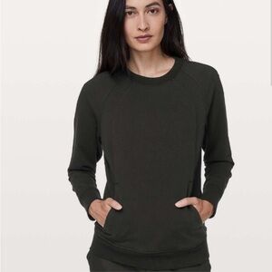 Lululemon | Black Scuba Crew Pullover